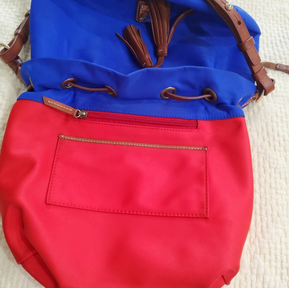 Dooney & Bourke Windham Small Kade Drawsting in French Blue - Picture 11 of 16